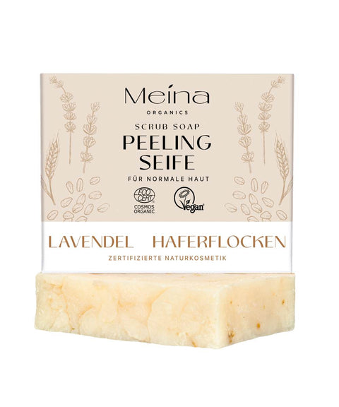 Scrub Soap with Lavender and Oatmeal